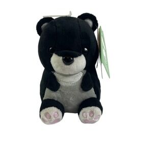 Bellzi Moonbi Kaaii Moon Bear Plush 6" Stuffed Toy Lovey‎